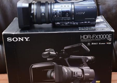 Camera Profesionala HDV SONY FX1000E Camera Profesionala HDV SONY FX1000E