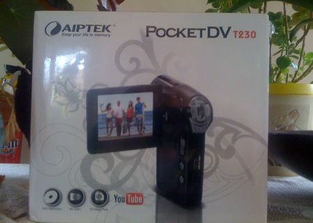 Camera video Aiptek PocketDV T230 Black Camera video Aiptek PocketDV T230 Black