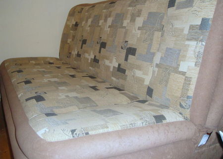 Canapea tip pat, stil Modern cu imprimeu mozaic