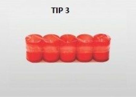 Candele-lumanare plastic