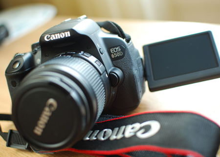 CANON 650D DE VANZARE