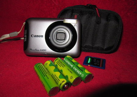 Canon A490 impecabil