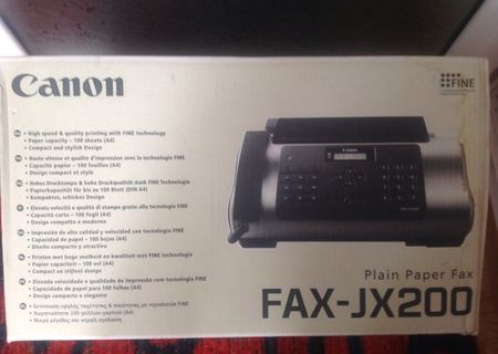 Canon fax jx200