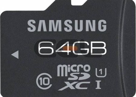 Card de memorie Samsung microSDHC Pro 64GB Class 10