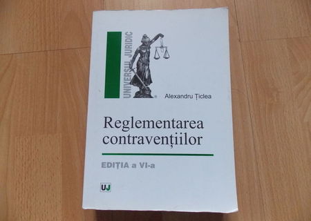carti drept contraventional,contraventii rutiere......