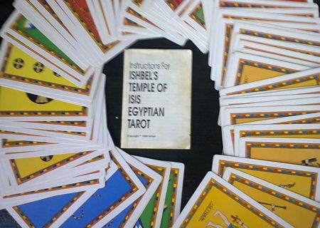 CARTI Tarot Egyptian Temple Of Isis