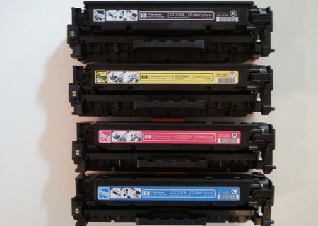 Cartus Tonner HP Originale CC530A, CC531A, CC532A, CC533A, 304A