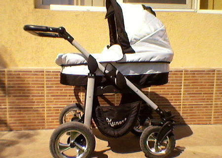 Carucior 3in1 Kunert Silver aproape nou