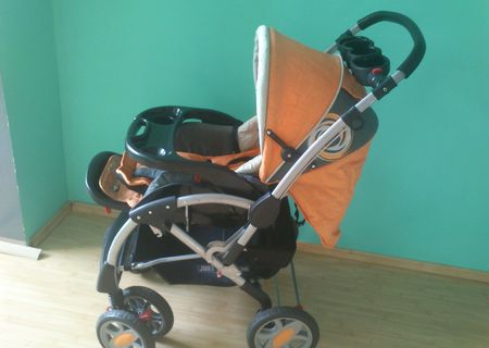 carucior flair cu maner reversibil