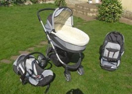 Carucior Pierre Cardin 3 in 1, stare f buna Carucior Pierre Cardin 3 in 1, stare f buna