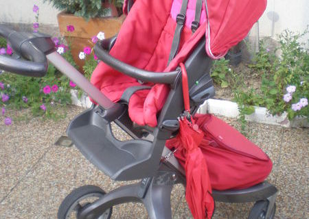 carucior Stokke Xplory rosu & cadou!!!