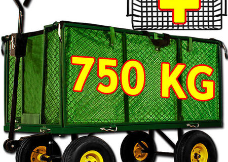 Carucior transport greutati pana la 750 kg Carucior transport greutati pana la 750 kg