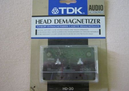 Caseta demagnetizare capete TDK HD-30