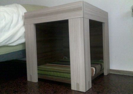 Casuta pisica/catel si noptiera