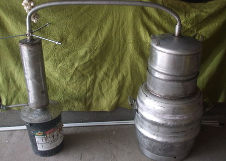 Cazan de tuica inox 100 l (ALAMBIC) Cazan de tuica inox 100 l (ALAMBIC)