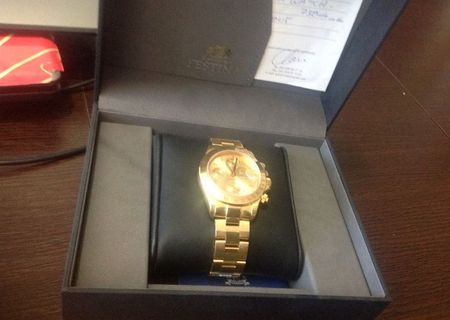 Ceas aur 18 k. Festina