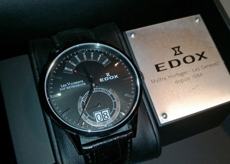 ceas EDOX Les Vauberts - Day Retrogrede ceas EDOX Les Vauberts - Day Retrogrede