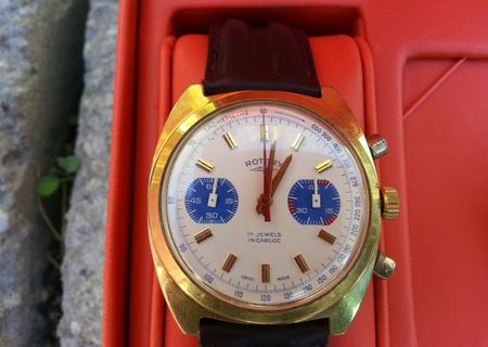 Ceas Rotary chronograf mecanic