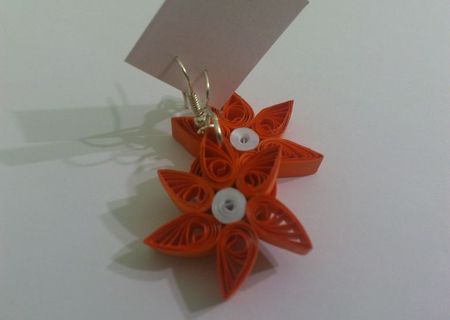 Cercei Handmade Quilling Cercei Handmade Quilling