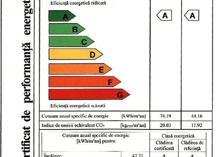 CERTIFICATE ENERGETICE - PENTRU CLADIRI SI APARTAMENTE