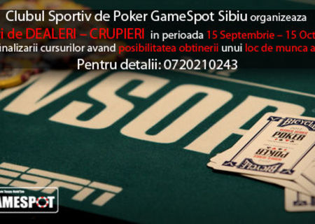 Clubul Sportiv de Poker GameSpot Sibiu organizeaza cursuri