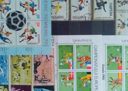 colectie timbre si colite anii 70-80
