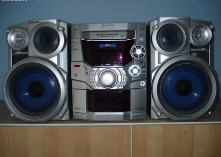 Combina SA-AK410 Panasonic 5CD Stereo/HI-Fi System+2x150w,MP3