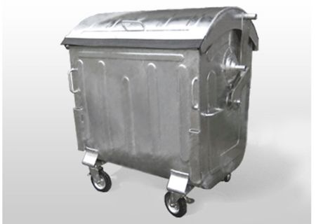 Comercializam containere 1100 L zincate la cald Comercializam containere 1100 L zincate la cald