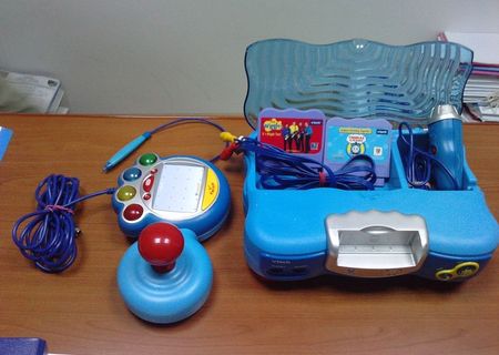 Consola VTech V. Smile - 1 joystick + 2 jocuri