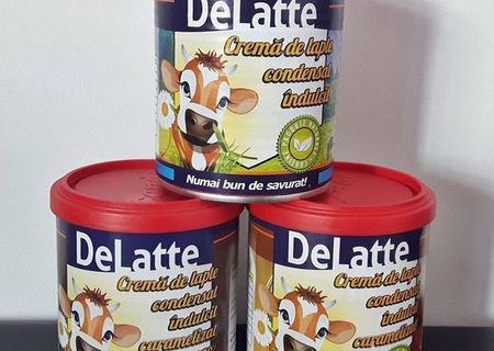 Crema De Lapte Condensat In 3 Arome - DeLatte