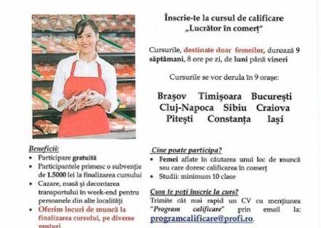Curs lucrator in comert Curs lucrator in comert