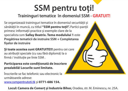 Curs SSM Gratuit!!!