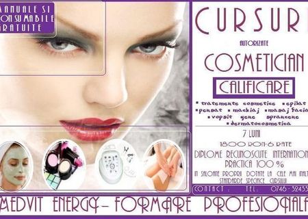 Cursuri Acreditate Cosmetician