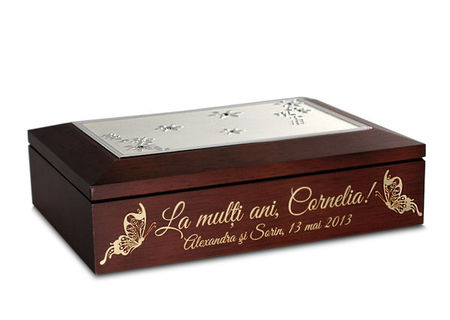 Cutie de bijuterii gravata - cadou