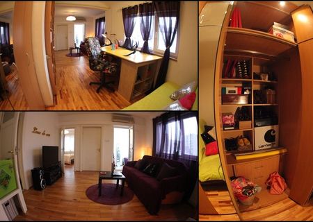 Dacia (V. Lascar), 2 camere, interbelic, renovat utilat si mobilat