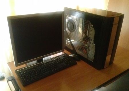 Desktop PC + Monitor LG Flatron 19"+tastatura+mouse optic Desktop PC + Monitor LG Flatron 19"+tastatura+mouse optic