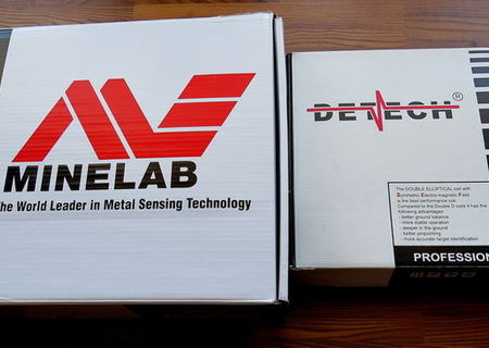 Detector de metale E-trac + accesorii Detector de metale E-trac + accesorii