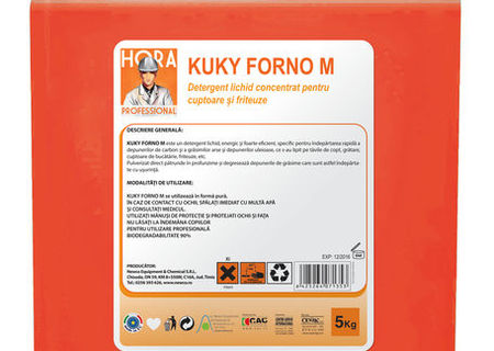 Detergent De Cuptoare Kuky Forno M - 5kg Detergent De Cuptoare Kuky Forno M - 5kg