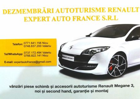 Dezmembrari Renault Megane 3 Break , Hatchback , Coupe (2009-2015)