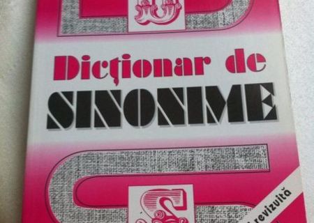 DICTIONAR SINONIME