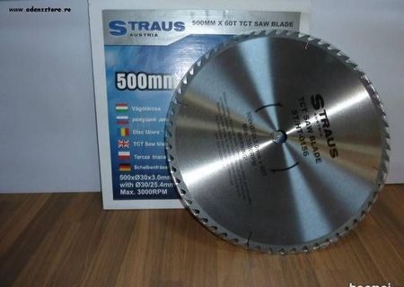 Disc taiere 500 mm, vidia
