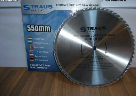 Disc taiere 550 mm, vidia