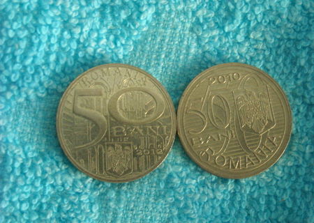 doua monezii  romanesti