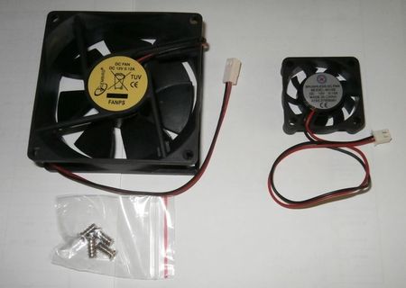 Doua ventilatoare noi, pentru PC.