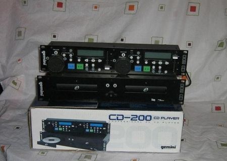 Dublu CD-Player Profesional Gemini CD 200