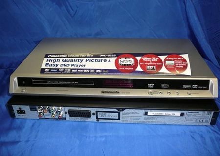 Dvd player panasonic divx dvd-s325