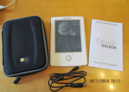 eBook Reader: Cybook Orizon eReader (wifi + multitouch)
