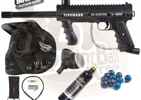 Echipament PaintBall Tippmann 98 Custom PS ACT Basic Black