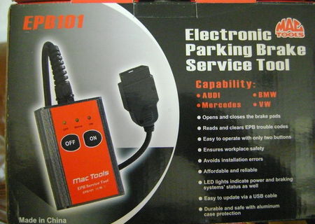 Electronic Parking Brake Service Tool