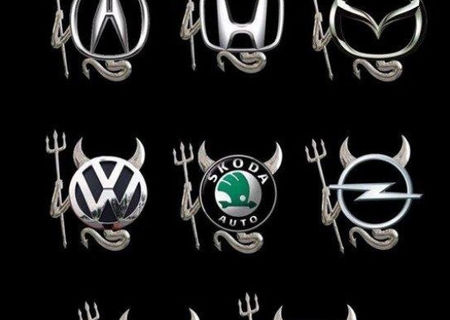 Emblema 3D Devil ( Skoda, Audi, BMW, Ford etc )